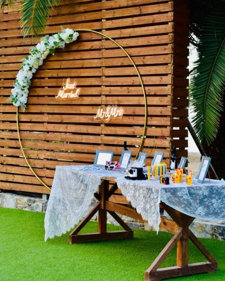 Δεξίωση στο OZ Bay, Chios - Παναγιώτης κι Ευαγγελία