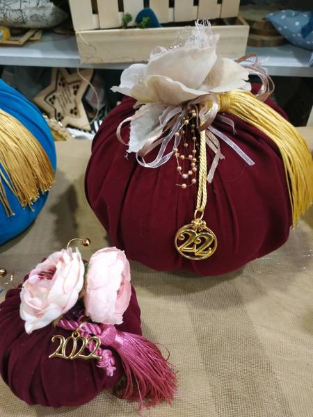 Κολοκύθα βελούδινη 11 εκ μπορντώ