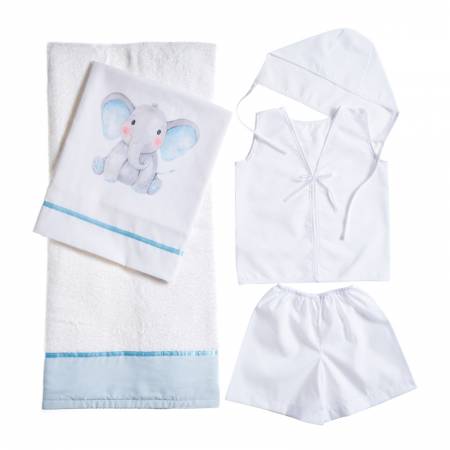 Λαδόπανα ελεφαντάκι σιελ