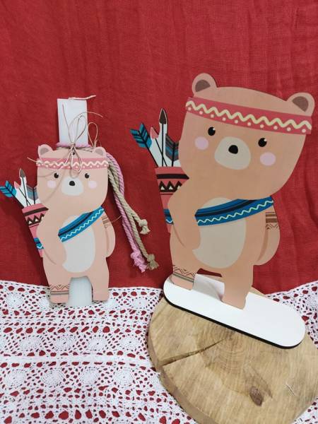 Λαμπάδα πασχαλινή αρκούδος