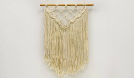 Κουρτίνα μακραμέ