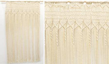 Κουρτίνα μακραμέ