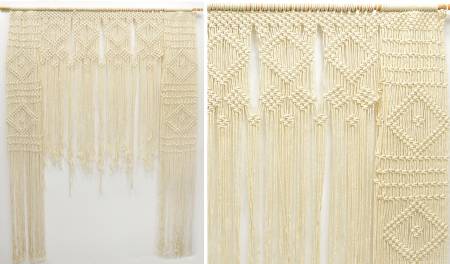 Κουρτίνα μακραμέ