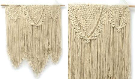 Κουρτίνα μακραμέ