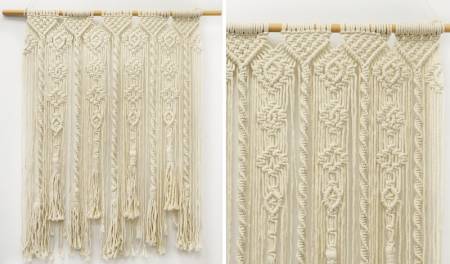 Κουρτίνα μακραμέ