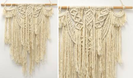 Κουρτίνα μακραμέ