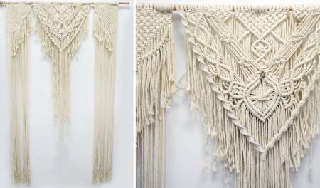 Κουρτίνα μακραμέ